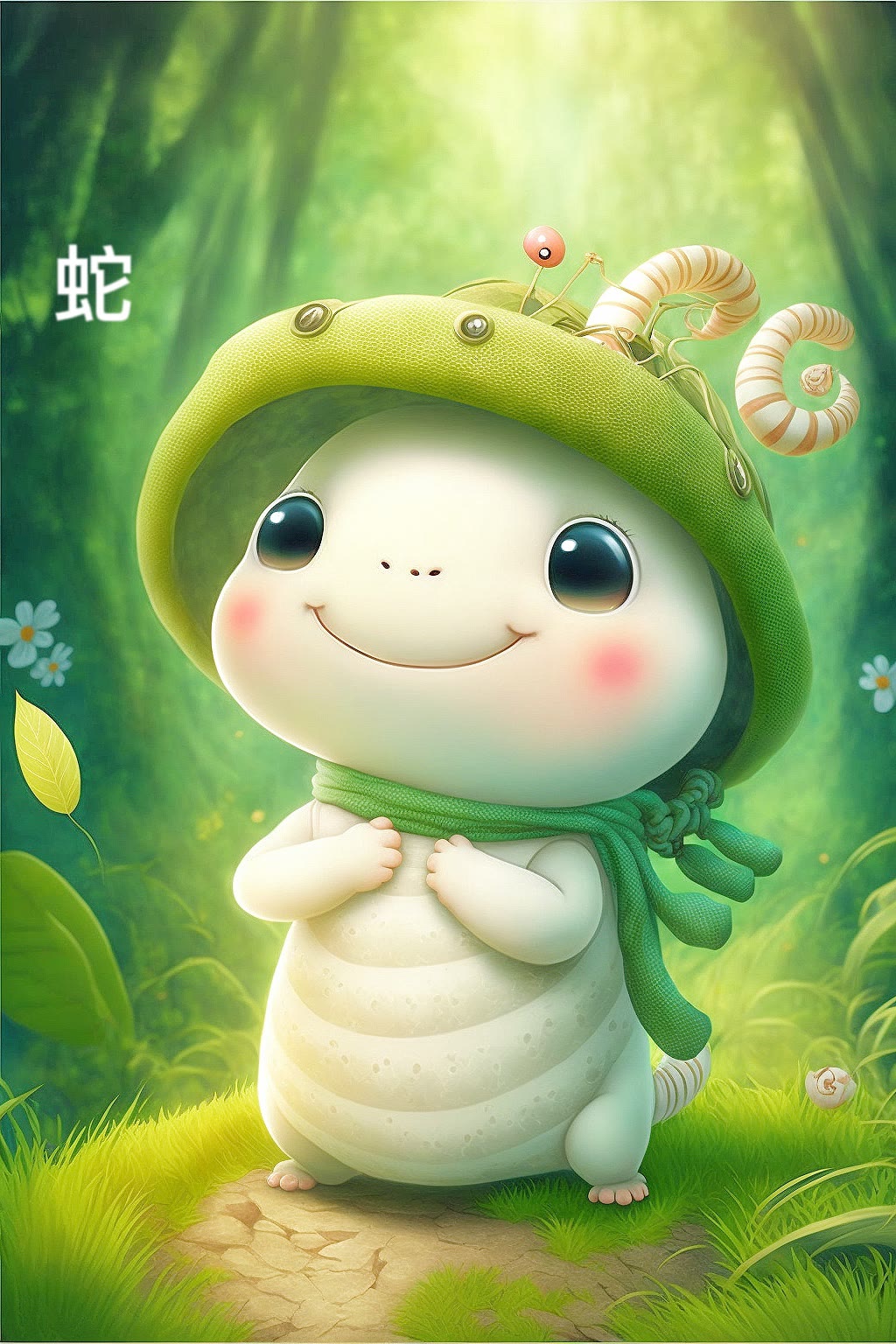 卡通十二生肖蛇