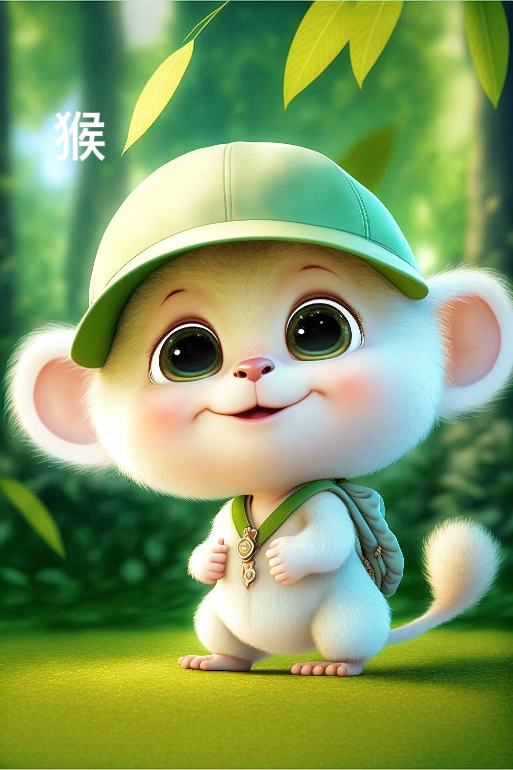 卡通十二生肖猴