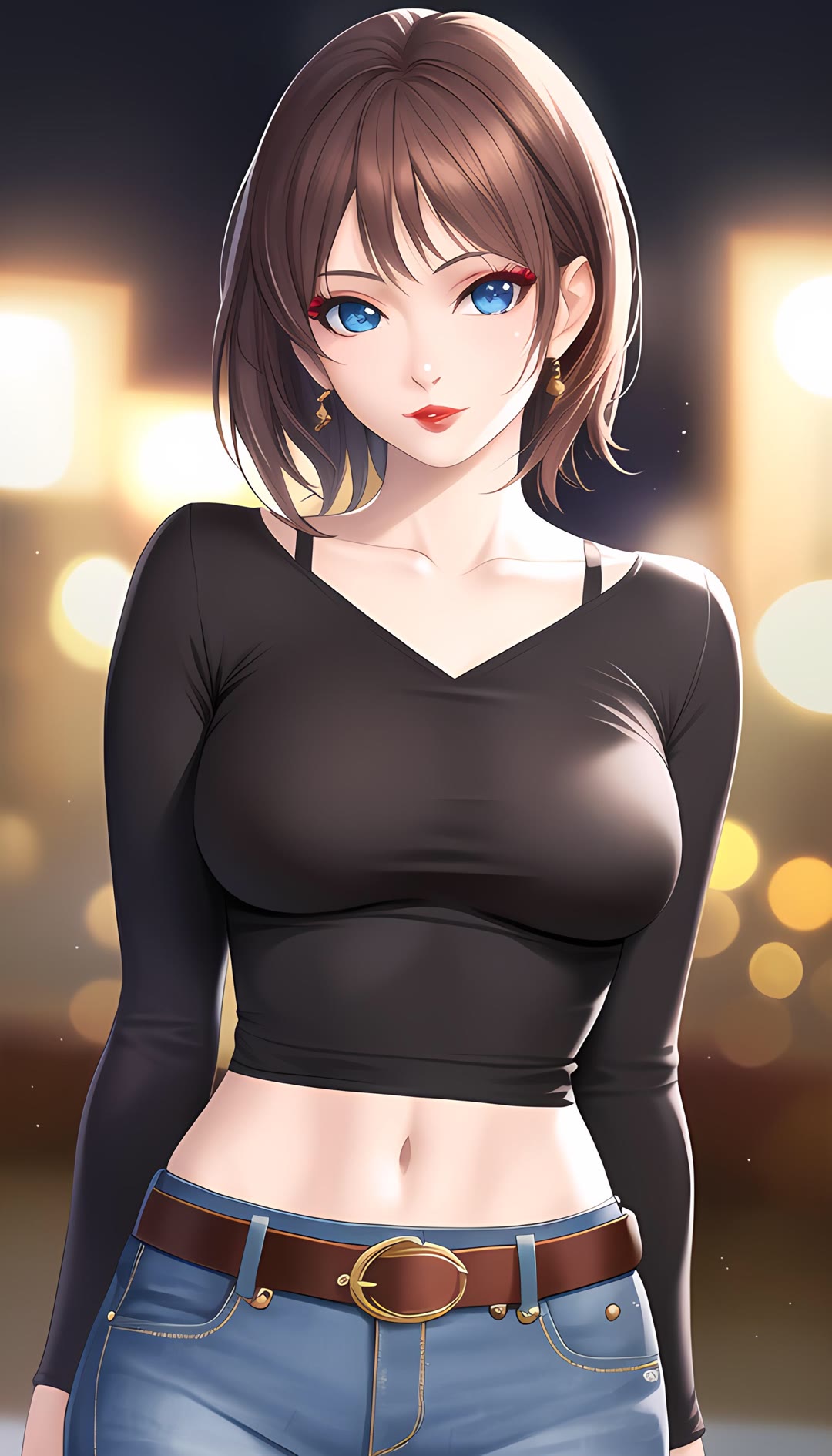 卡通职业女孩竖版壁纸